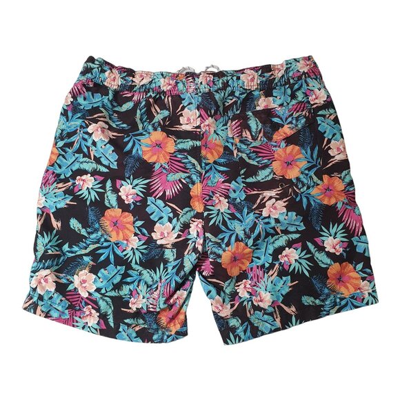 St Johns Bay Men Large Swim Trunks Board Shorts Beach Core Floral Pool Hawaiian - Picture 6 of 8
